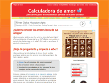 Tablet Screenshot of lovecalculator.es